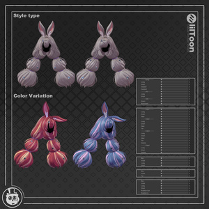 [9Avatars] Onion Tail Bunny, タマネギ テール·バニー 缩略图 6