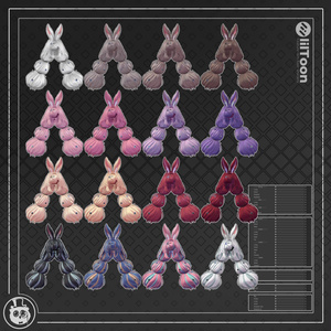 [9Avatars] Onion Tail Bunny, タマネギ テール·バニー 缩略图 5