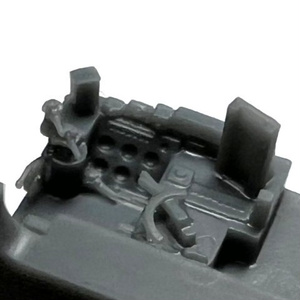 【Nゲージ 】EF65用スポットクーラー付き運転台(K社用)   未塗装１両分入 8K出力 3D精密パーツ 電気機関車 EF65