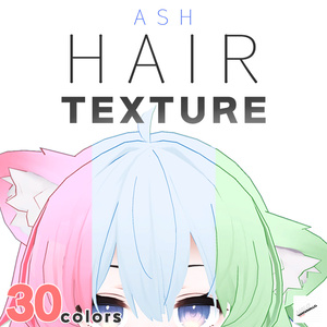 アッシュ(ASH) Hair texture