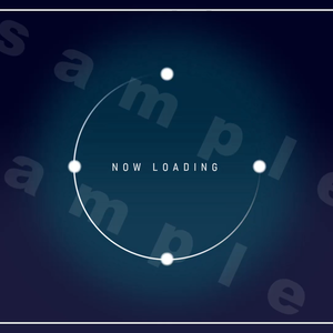 【シンプル 動画素材】NOW LOADING 配信オープニング画面