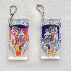 宝石の国　デカキーホルダー　パパラチア 宝石の国 デカキーホルダー パパラチア (キャラクターグッズ