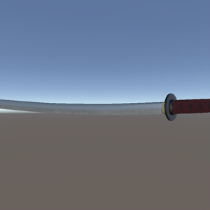 （無料配布）VRchat 日本刀/katana FBXprefab同梱 缩略图 3