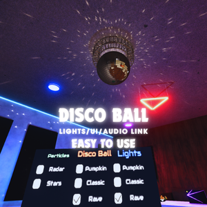Disco Ball W/ Lights VRC