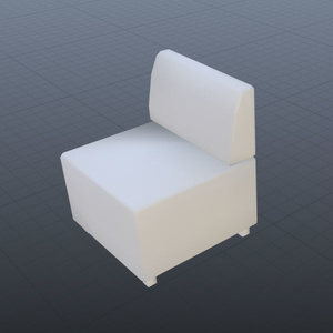 【３Dモデル】イス
