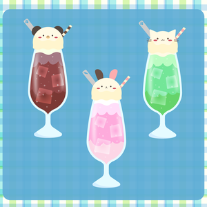 【フリー素材】アニマルフロート
