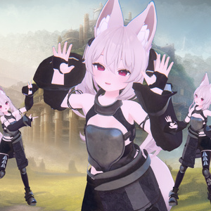 【桔梗ちゃん対応】【カリンちゃん対応】【VRC】ファンタジー系RPGあるあるな剣士の軽装備 缩略图 3