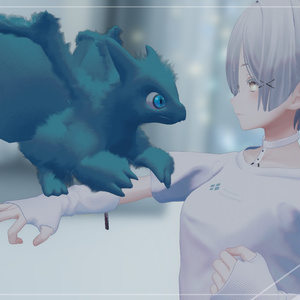 ウデノリチビドラ【リアクションギミックつき追従型ペット】【VRC】 缩略图 2