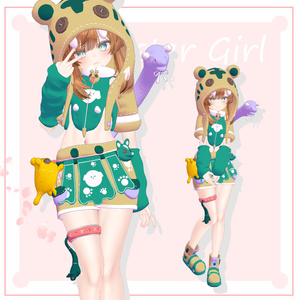 かいぶつちゃんの服【マヌカ対応】【桔梗対応】【VRC】 缩略图 6