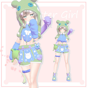 かいぶつちゃんの服【マヌカ対応】【桔梗対応】【VRC】 缩略图 5