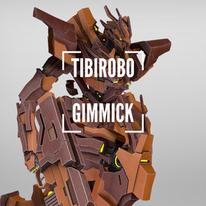 TIBIROBO GIMMICK　　モデル「CL-20 _Solivian_」
