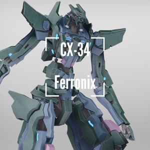 TIBIROBO GIMMICK　モデル「CX-34 _Ferronix」 缩略图 2