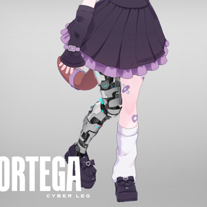 cyber leg_Ortega【9アバター対応】MA対応 缩略图 3