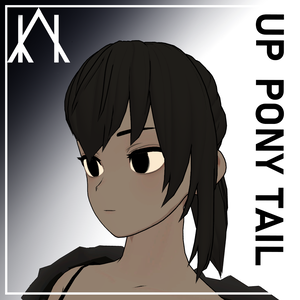 Up pony tail [Grus hair]