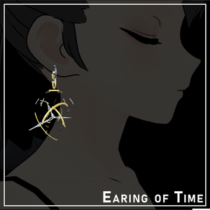 Earring of time 時間のイヤリング [+clock(時計)]