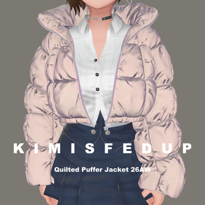 【3D衣装】Quilted Puffer Jacket 26AW（EasternWindアバター対応）