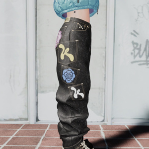 【3D衣装】Multi Pocket Rigid Jeans & Short Boots SET 缩略图 13