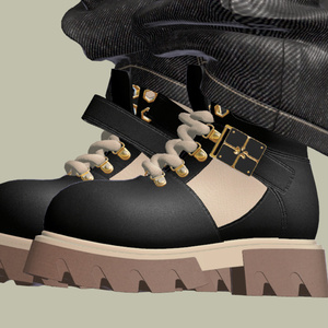 【3D衣装】Multi Pocket Rigid Jeans & Short Boots SET 缩略图 9