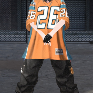 【3D衣装】Throwback Football Jersey 缩略图 26