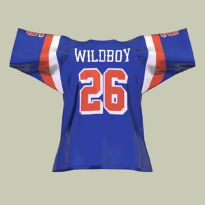 【3D衣装】Throwback Football Jersey 缩略图 3