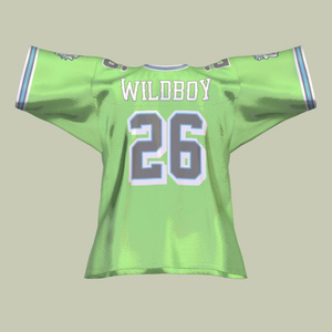 【3D衣装】Throwback Football Jersey 缩略图 5