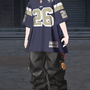 【3D衣装】Throwback Football Jersey 缩略图 24