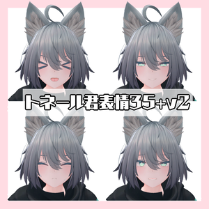 【無料】トネール君専用表情セット35+v2