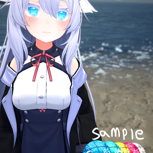 夏の海に落ちる eyes