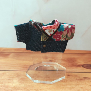 10cmぬい服 チェックのセットアップ - layla - BOOTH