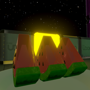 【VRChat】WaterMelonSlicesPrefab