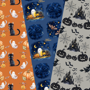 デジタルペーパー　ハロウィン3枚セット
