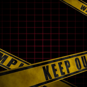 テキスト変更可能な立ち入り禁止テープ！Dirty Keepout Text Tape[Premiere Pro][MOGRT]