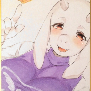 【原画】トリエルミニ色紙