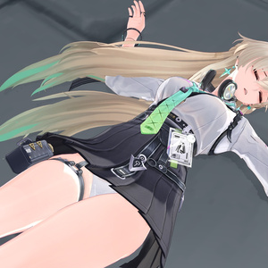 （MMD) 鳴潮 琳奈 白パンツVer