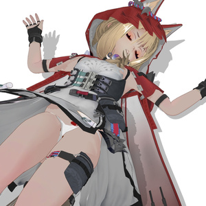 （MMD）アークナイツ:エンドフィールド　ロッシ　白パンツバージョン