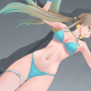 (MMD) 鳴潮 琳奈 水着ズボン着脱Ver