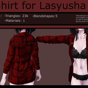 Flannel Shirt for Lasyusha and Moe
