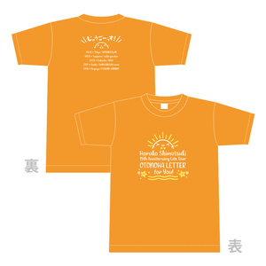 15周年記念全国ツアー Tシャツ　オレンジ