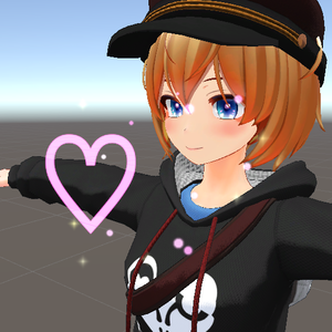 【VRChat】投げキスギミック【OpenBeta】