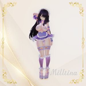 『メイデンメイド❤️MAIDEN MAID』【6アバター対応】- メイドスタイルの高級ビキニ - 缩略图 8