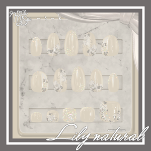 【Nail】Lily natural【MDollnail対応】