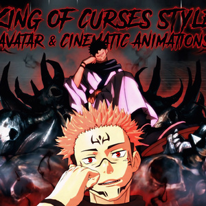 [VRChat] "King of Curses" Style Avatar & Cinematic Animations ⛩️