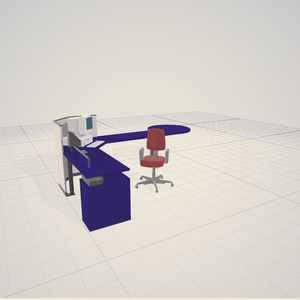 3d デスク
