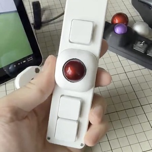 roBa 【トラックボール付きワイヤレス自作キーボードキット】 - kuma