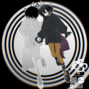 【+Head】ゆらゆら夢遊服 / VRC想定3D衣装 Ver1.1 缩略图 2