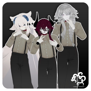 町中探索服 / VRC想定3D衣装 Ver2.2 缩略图 2