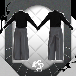おぼろげ迷霧服｜VRChat想定3D衣装 缩略图 4