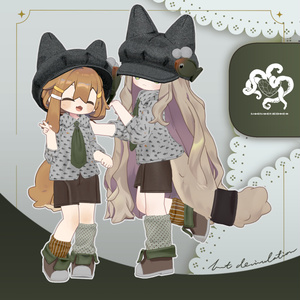 すいすい春服｜VRChat想定3D衣装 缩略图 4
