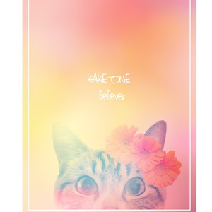 カケリ猫T-shirt ~BELIEVER~【White】