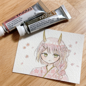 A4 手描き イラスト】 同人 ファンアート 鉛筆画 原画 ケント紙